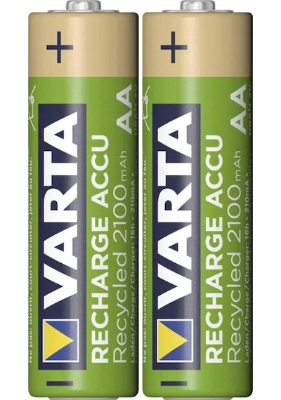 Varta 56816 Recycled 2100 mAh AA Ni-MH Şarj Edilebilir Kalem Pil 2'li