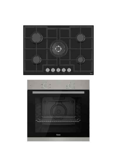 Ferre Mega Plus Serisi XE61MDV - ED035 2'li Cam Ankastre Set