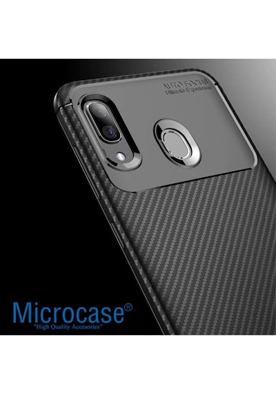 Microcase Samsung Uyumlu Galaxy A20E Maxy Serisi Silikon Kilif+Cam(Seç) 372092452