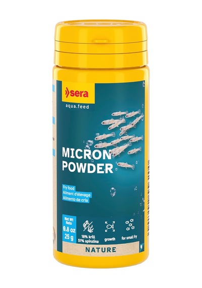 Sera Micron Nature 50 Ml 25 G Zoo %18 Krill Ve Fitoplankton %51 Spirulina , Genç Balık Yemi Veya Mercan Yemi