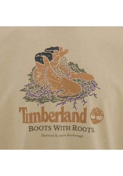 Timberland Erkek Tişört-tb0a6dj1dh41 Sari