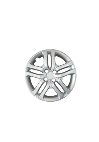 Renault Clio 16 Inç Jant Kapağı 4'lü Set Gümüş + 4 Amblem