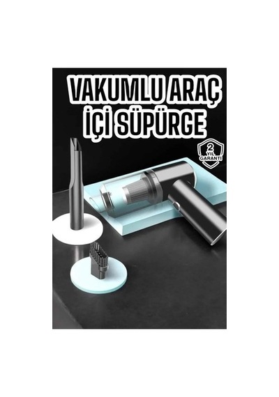 Araç İçi Süpürge Vakumlu Şarjlı Süpürge Filtreli 0 - 250 Watt