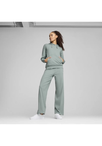 Puma Ess Elevated Pant Yeşil Kadın Eşofman Altı