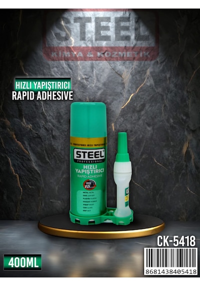 İst Steel Hızlı Yapıştırıcı 400 Ml