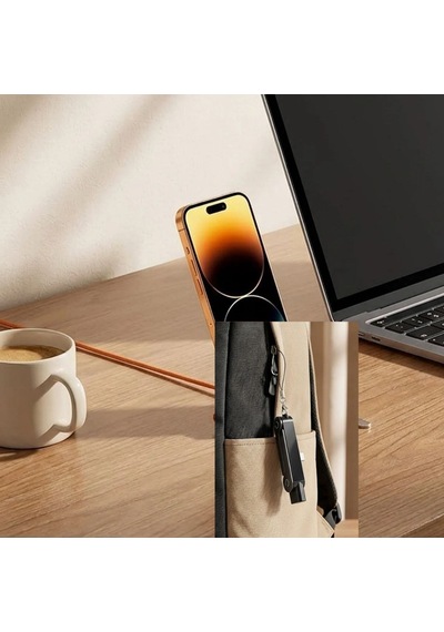 Buffer 240w Type-c Şarj Standı, Katlanabilir Cep Telefonu Standı, Type-c Uyumlu Şarj Kablosu Konnektörü Ve Masaüstü Tel