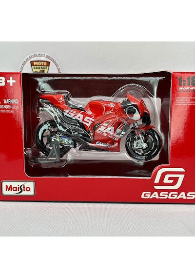 Gasgas Motogp Racing 1:18 Diecast Maket Motor Metal Model Motosiklet
