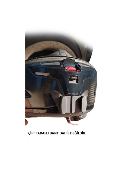 Nolan X804 Rs Uyumlu Aksiyon Kamera Aparatı - Kask Çene Bağlantı Aparatı Siyah