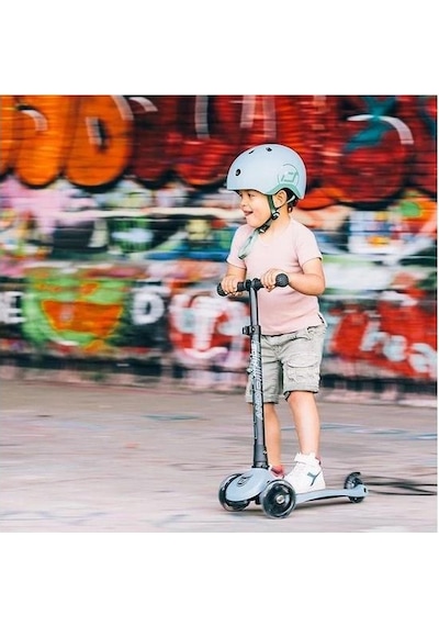 Scoot And Ride Highwaykick 3 Led Tekerlekli Çocuk Scooter Petrol
