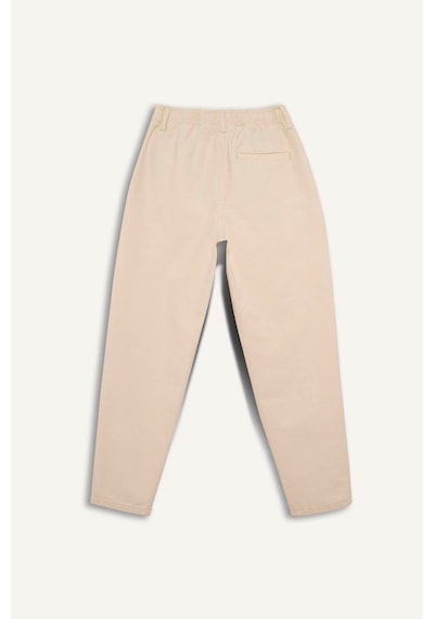 Defacto Carrot Fıt Düz Paça Gabardin Pantolon Erkek Çocuk G6733a826sper134 Ekru-er134
