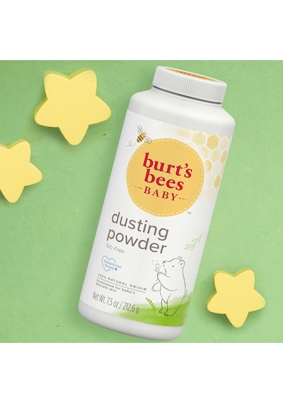 Burt's Bees Bebek Toz Tozu, Güvenli Ve Nazik Konfor İçin Talk İçermez Ve Hipoalerjenik,% 100 Doğal Kökenli, Çocuk Doktoru Test Edilmiştir, 8.5 Oz