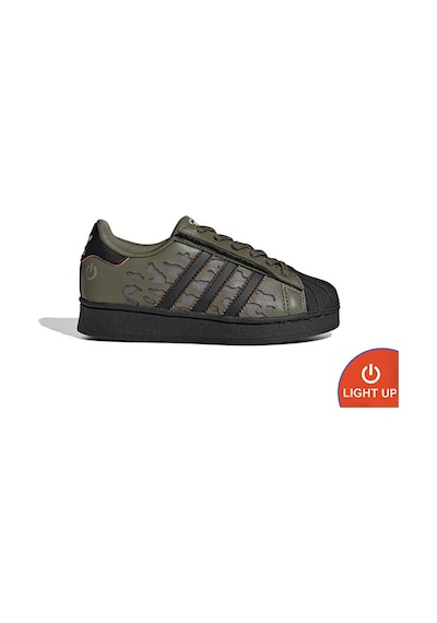 Adidas Superstar Led Lıghts Cf El C Çocuk Günlük Işıklı Ayakkabı Kj6798 Gri