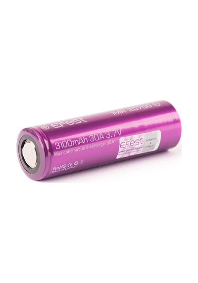 Efest IMR 20700 3100 mAh 3.7 V 30 Ah Li-Ion Şarj Edilebilir Pil
