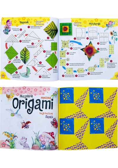 Hikayelerle Origami Kağıt Katlama Sanatı  Macera