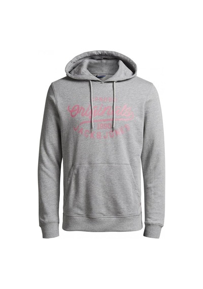 Jack & Jones Erkek Sweatshırt 12115957-lıght-grey Gri