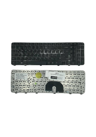 Hp İle Uyumlu Pavilion Dv6-6115et, Dv6-6115st, Dv6-6120et, Dv6-6120st Notebook Klavye Siyah Tr
