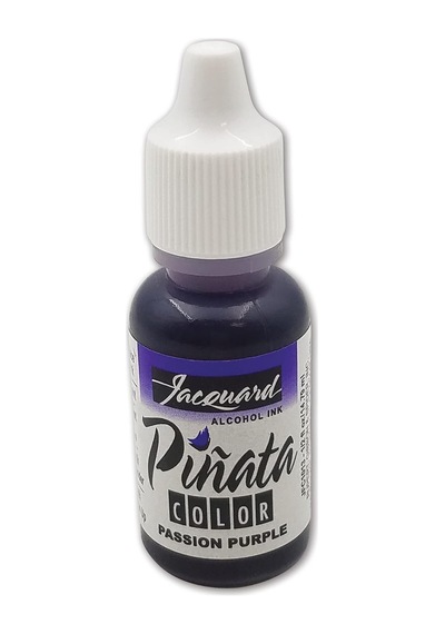 Pinata Alkol Bazlı Boya, Passion Mor, 1/2 Oz Çok Renkli