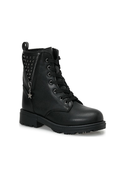 Polaris Barnes.f Siyah Kız Çocuk Biker Bot Barnes.f6pr 000000000102716160