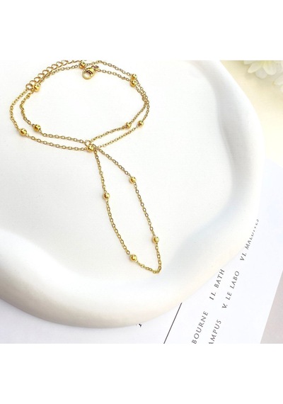 Şahmeran Minik Topçuklu Dorika Şahmeran 316l Çelik Gold