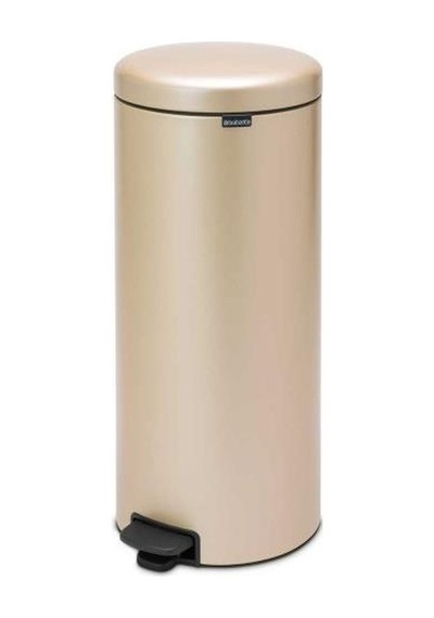 Brabantia Çöp Kutusu 30 Litre Newicon Pedallı Şampanya Rengi 3044