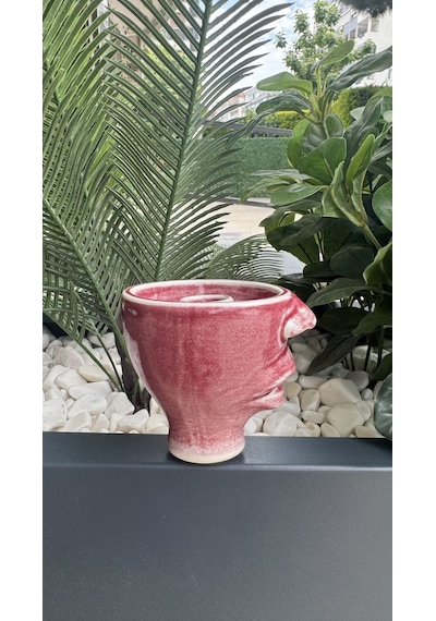 Mr Eds L6 Lady Phunnel Nargile Lülesi / Kırmızı Eskitme