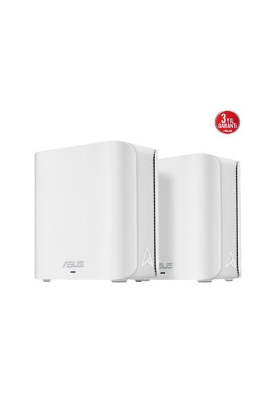 Asus Zenwıfı7 Bd4-w-2 Wıfı7 Be3600 Dual Band Mesh Router 2-li Set Beyaz-222209