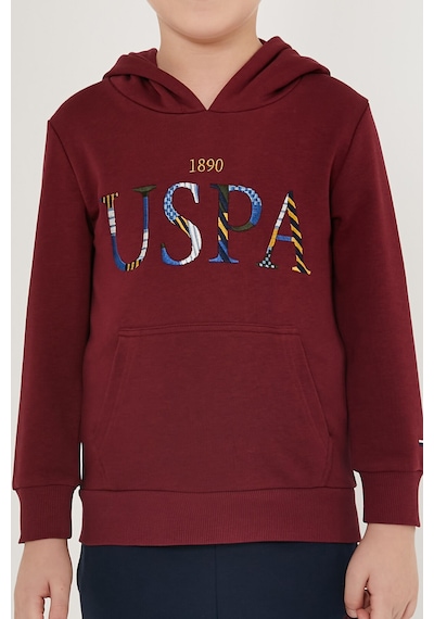 U.s. Polo Assn. Erkek Çocuk Bordo Eşofman Takımı Bordo