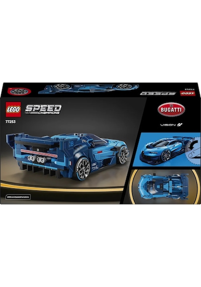 LEGO® Speed Champions Bugatti Vision GT Hiper Spor Araba 77253 - 9 Yaş ve Üzeri Çocuklar için Oyuncak Yapım Seti (284 P)