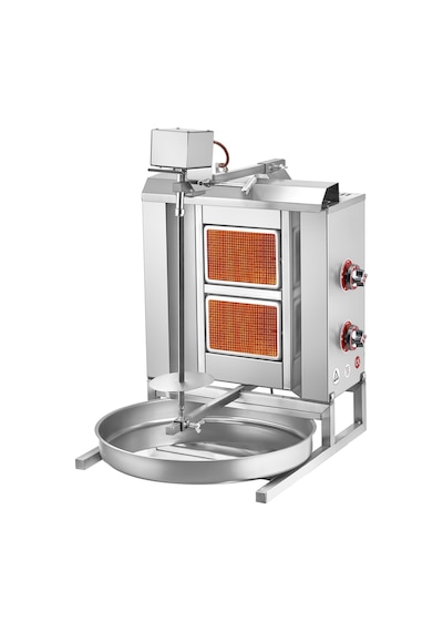 Kutlu 2 Radyan Üstten Motorlu Döner Ocağı