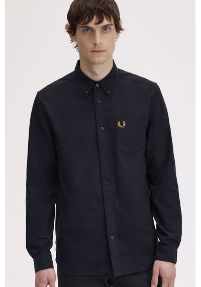 Fred Perry M5516 Oxford Erkek Gömlek Siyah