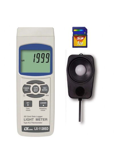 Lutron Lx-1128sd - Işık Ölçer + K/j Tipi Termokupl