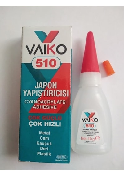 Japon Yapıştırıcısı Çok Hızlı Çok Güçlü Vaıko 510-50 Adet
