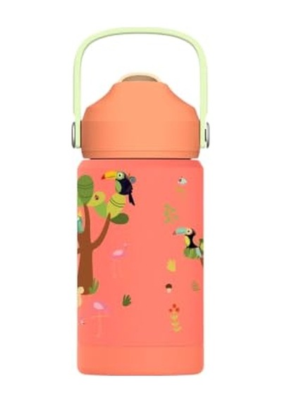Sipnjoy - Flipsip Çocuk Su Termosu / 360 Ml - Jungle Jam Çok Renkli