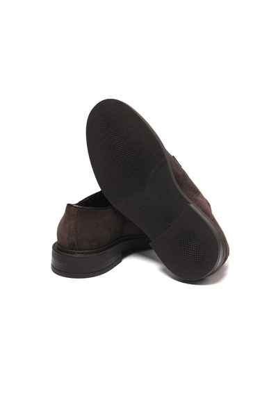 Cacao Dark Brown Oxford Klasik Erkek 1056 - Moss Dino Draghi Derby Kahverengi