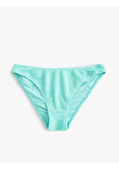 Koton Dokulu Bikini Altı Astarlı Turkuaz 4sak00068mm Turkuaz