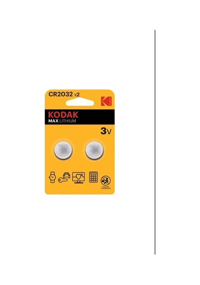Max Cr2032 Lityum Düğme Pil 2'li