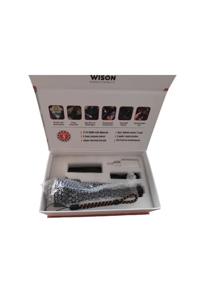 30 Watt 3000 Lümen Uzun Menzilli Fener Ws-7878 4741 Altın - Bakır -  Gümüş