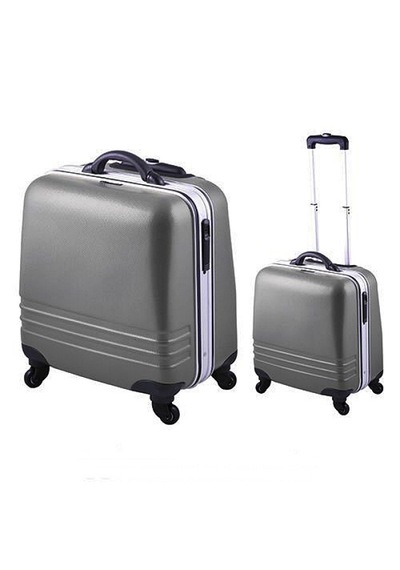 Alfa T-8006G Abs Çekçekli Ve Tekerlekli Takım Çantası 420X410X230