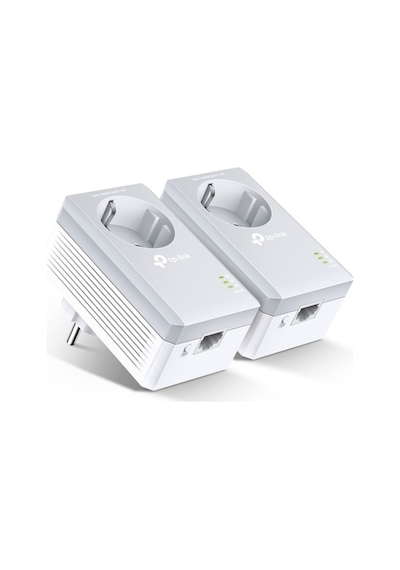 Tp-Link Tl-Pa4010P Kıt Av600 Ac Güç Soketli Powerline Adaptör Baş