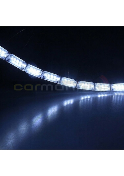 Far İçi Far Üstü Su Geçirmez Kayar Led Sinyalli 16 Led Yapışkanlı
