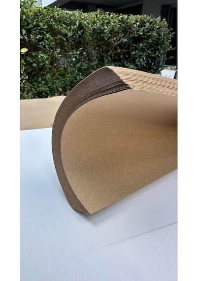 Kraft Kağıt Ithal 135 Gram Baskısız Boş Oto Paspas Kağıdı 1000 Adet 35x50 Ebat 23,6 Kg