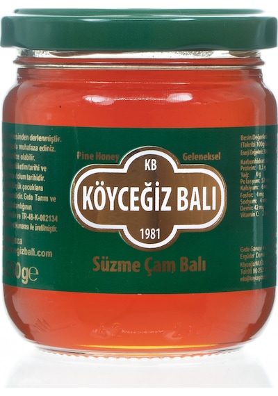 Köyceğiz Balı Süzme Çam Balı Cam Kavanoz 250 G