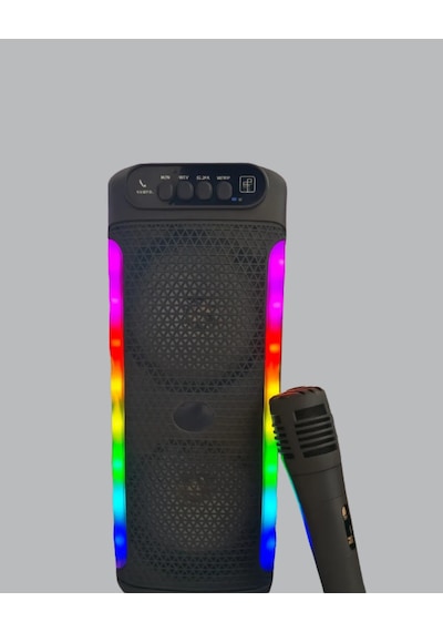 Mey İthalat Ev Ve Dış Mekan Kullanımına Uygun Rgb Işıklı Hoparlör