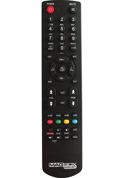 Magbox Mercury Hd Uydu Kumanda