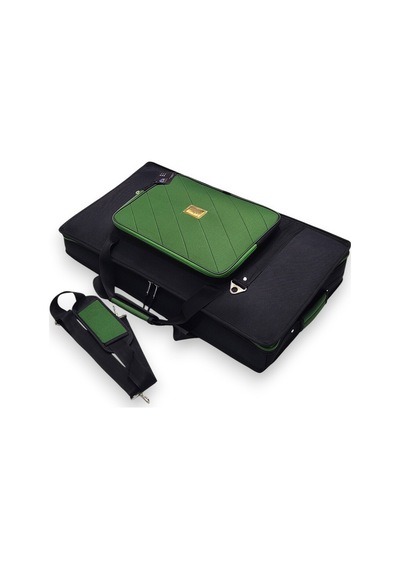 Xdj-rr Setup Için Uyumlu Çanta Soft Case Kılıf Siyah-haki