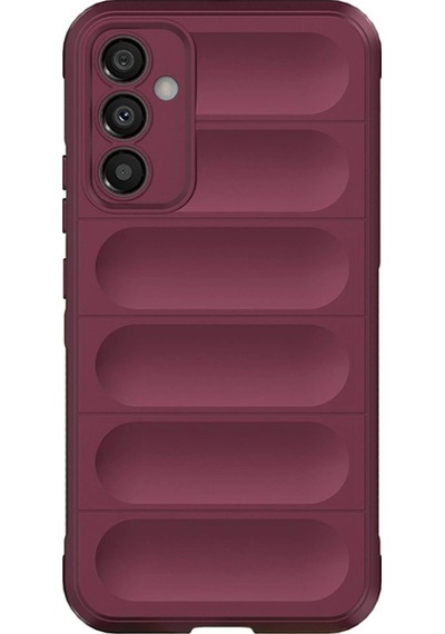Samsung Uyumlu Galaxy A15 4g Kılıf Optimum Silikon Bordo