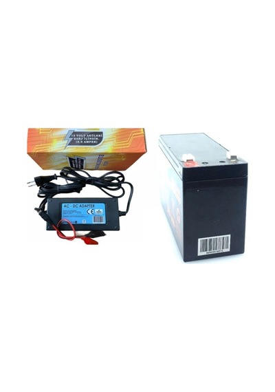 Ata Elektronik Çocuk Oyuncak Araba Araç 12v 9ah 12 Volt 9 Amper Akü + 3,5 Amper Akü Şarj Cihazi Adap Sku: Zeusstkf3be5a7b62