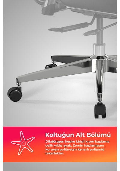 Ergolife Synchrosit 10 Ergonomik Ofis Sandalyesi Bel Destekli, Yükseklik Ayarlı, Çalışma Sandalyesi -1d1.d.1.333 Çok Renkli Ergolife Synchrosit 10 Ergonomik Ofis Sandalyesi Bel Destekli, Yükseklik Ayarlı, Çalışma Sandalyesi -1d1.d.1.333 Çok Renkli