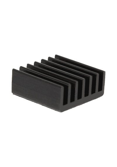 14 MM x 14 MM x 6 MM Alüminyum Metal Soğutucu Blok Termal Etiket Radyatör Amfi Led Entegre Transistör
