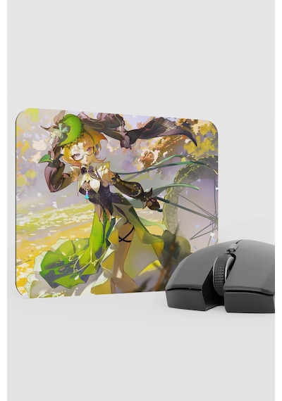 Emilie Genshin Impact Anime Gacha V2 - 22x18 Gaming Mouse Pad Fare Altlığı
